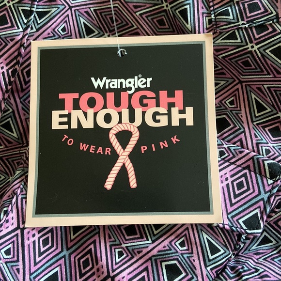 NWT Wrangler L/S Shirt Medium - Picture 6 of 7